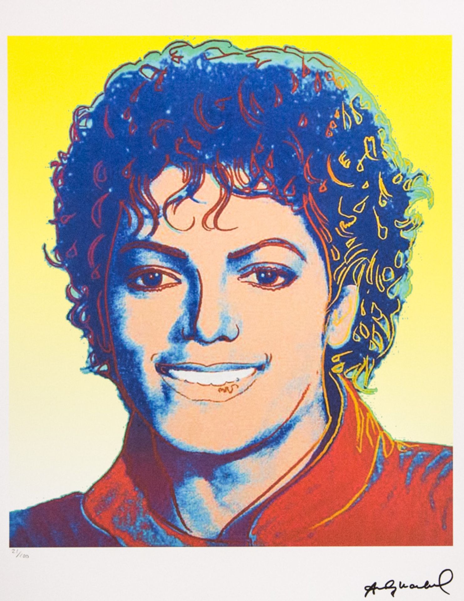 Andy Warhol 'Michael Jackson'