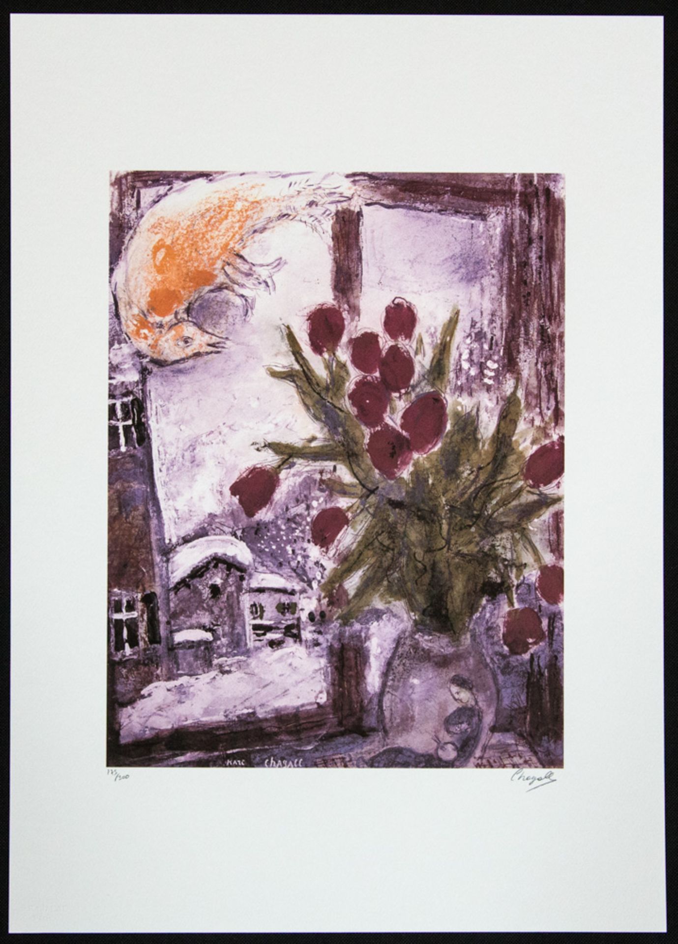Marc Chagall 'Bouquet of Flowers' - Image 2 of 5