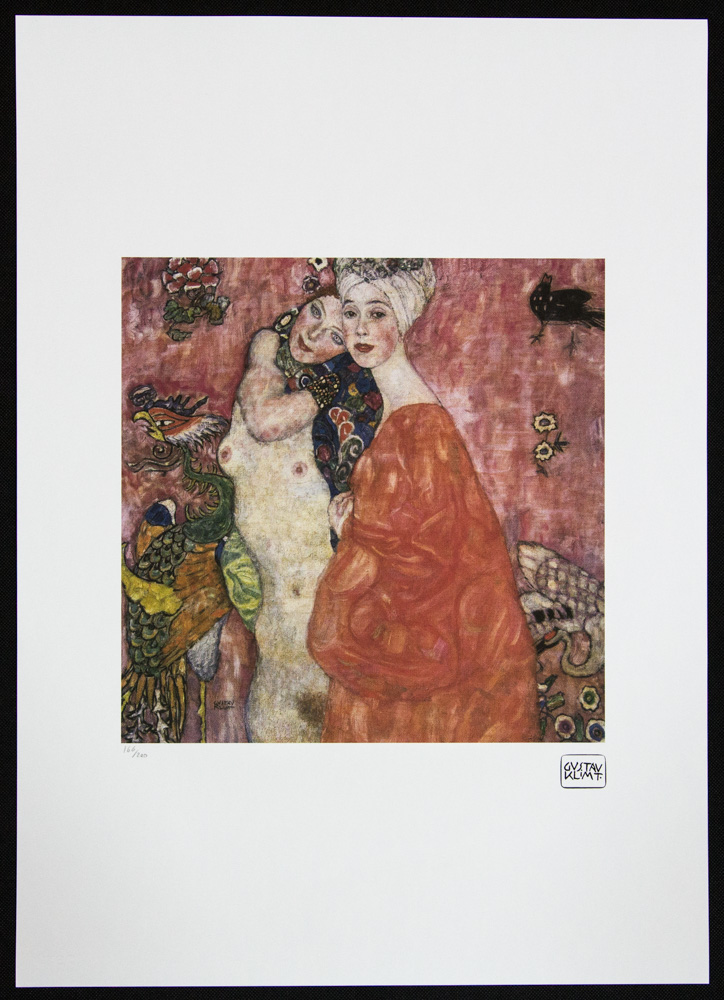 Gustav Klimt 'The Girlfriends' - Image 2 of 6