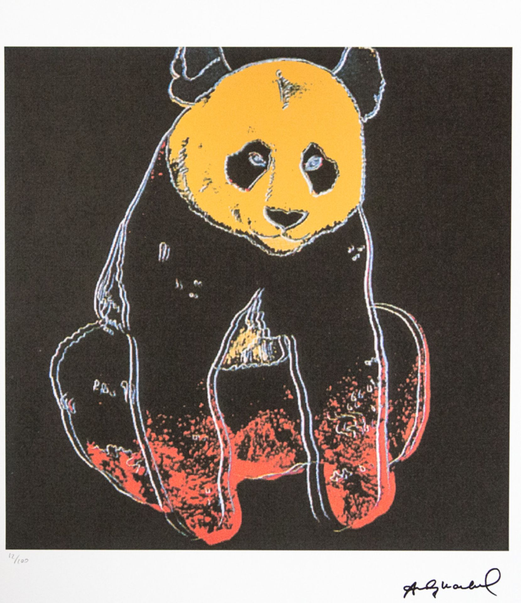 Andy Warhol 'Giant Panda'