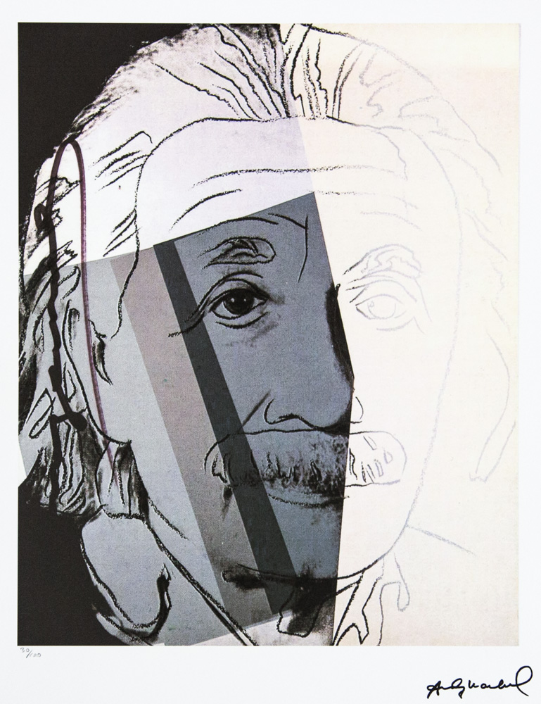 Andy Warhol 'Albert Einstein'