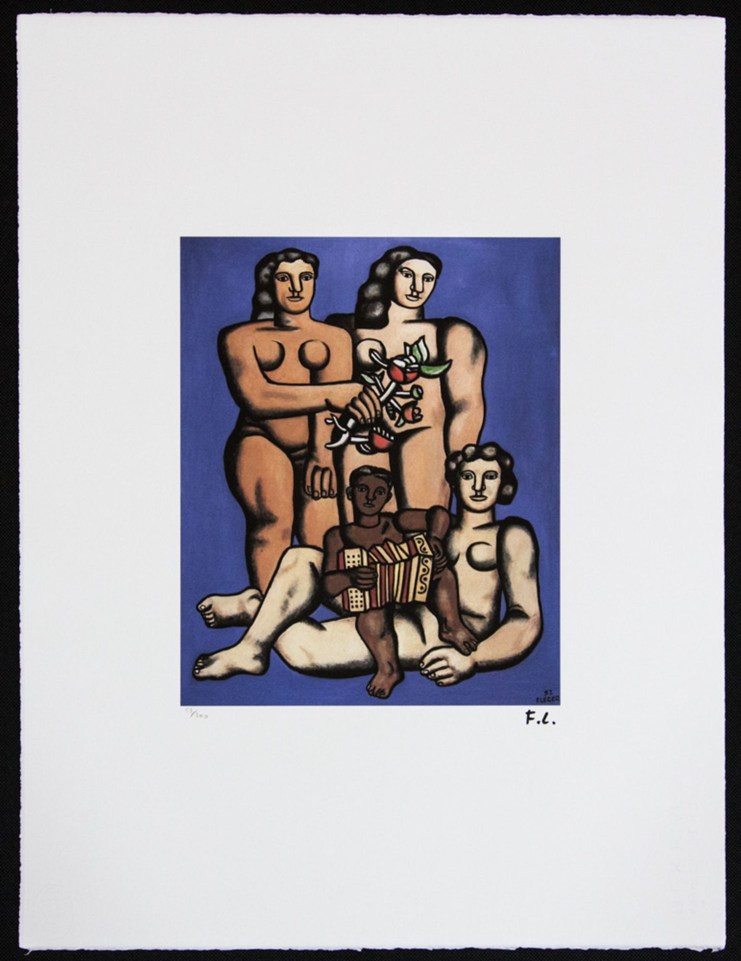 Fernand Leger 'Three Sisters' - Image 2 of 5