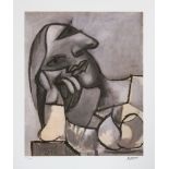 Pablo Picasso 'Seated Woman Resting on Elbows'