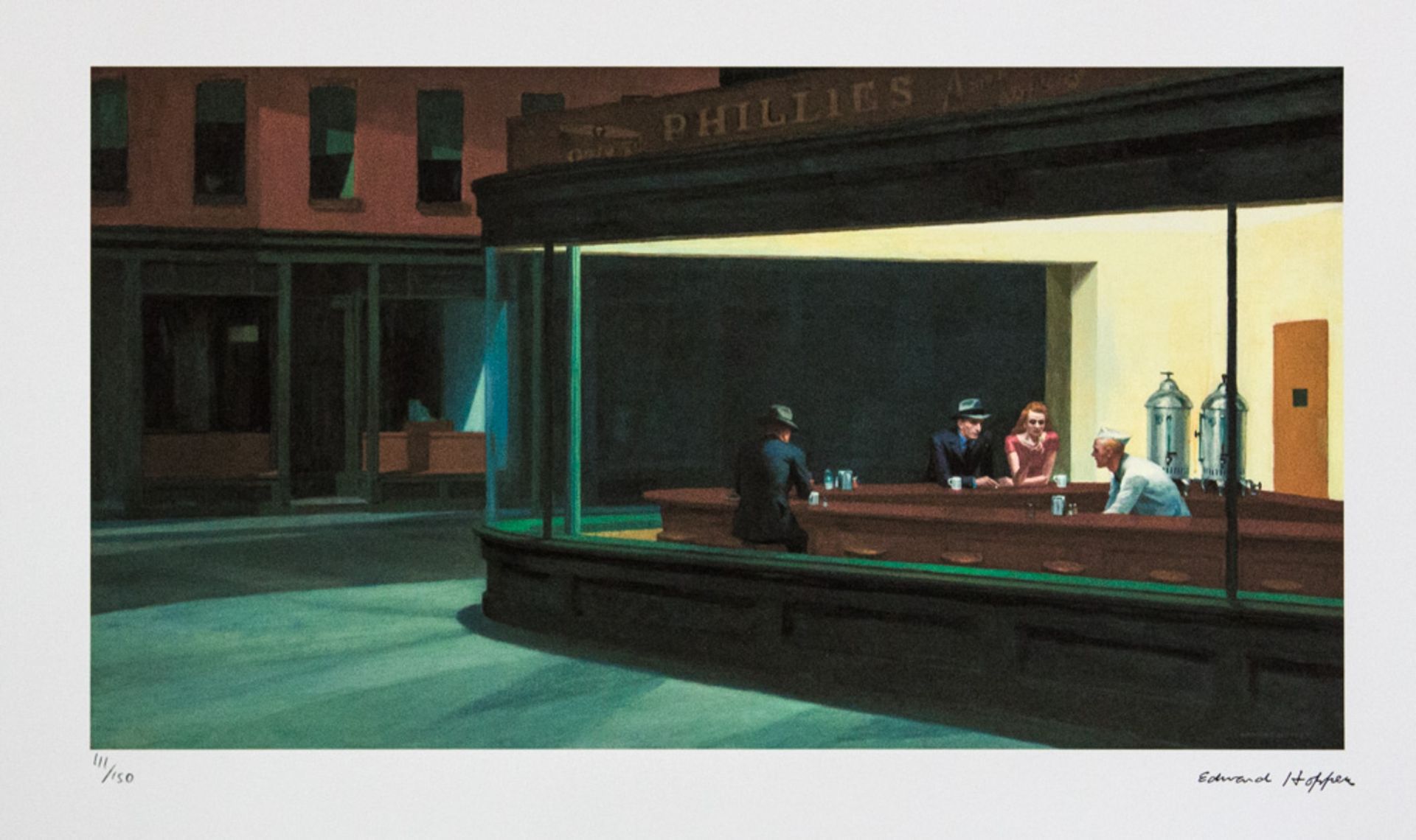 Edward Hopper 'Nighthawks'