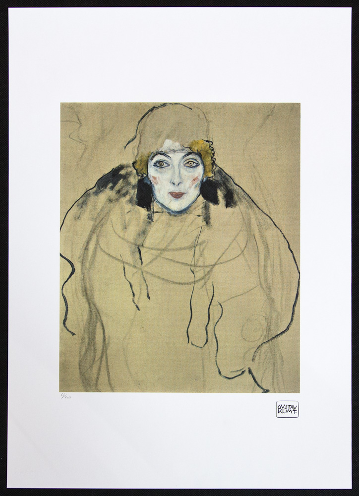 Gustav Klimt 'Portrait of a Lady' - Image 4 of 5