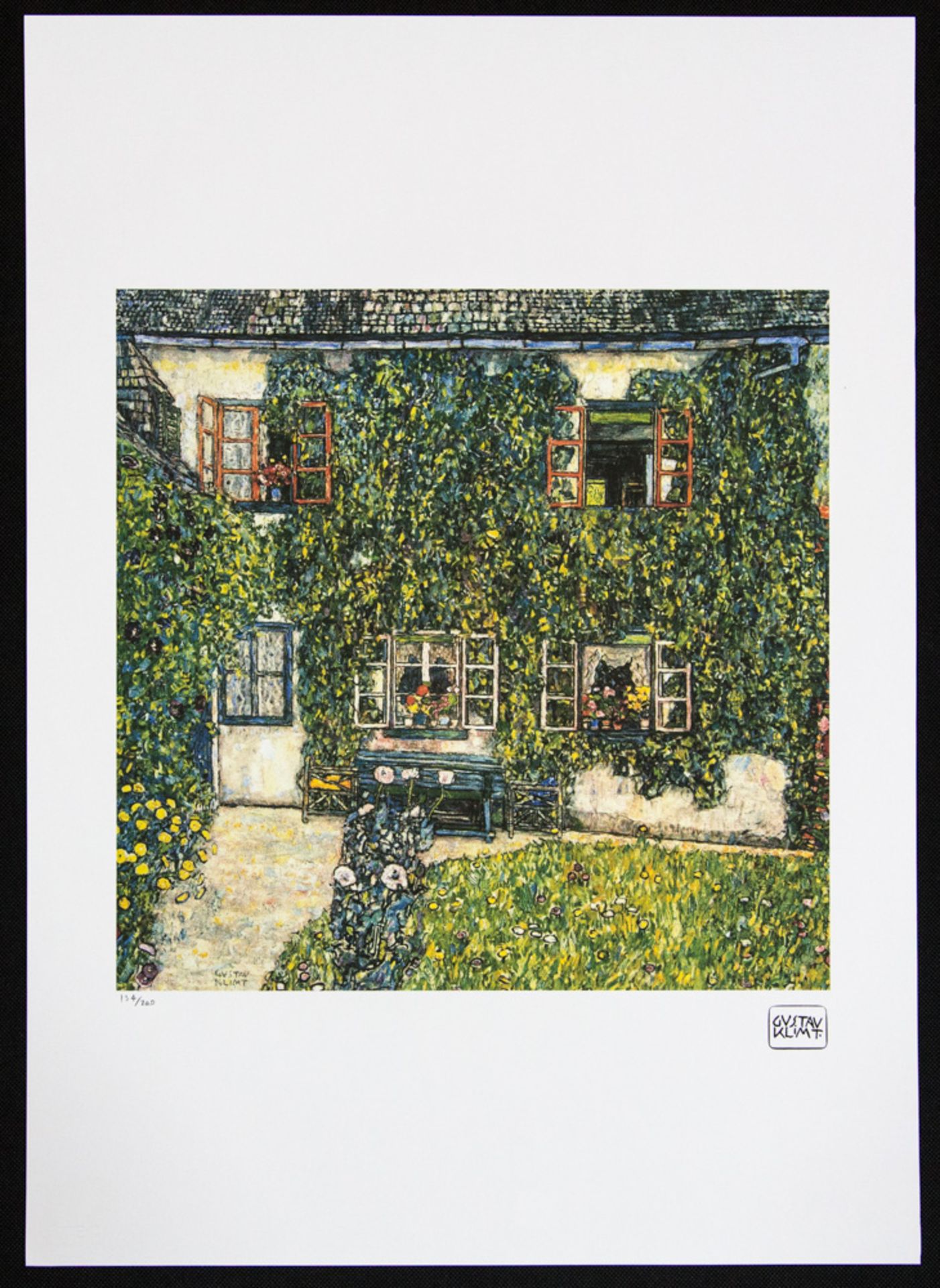 Gustav Klimt 'Forester House in Weissenbach on the Attersee' - Image 2 of 5