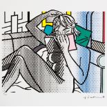 Roy Lichtenstein 'Nude Reading'