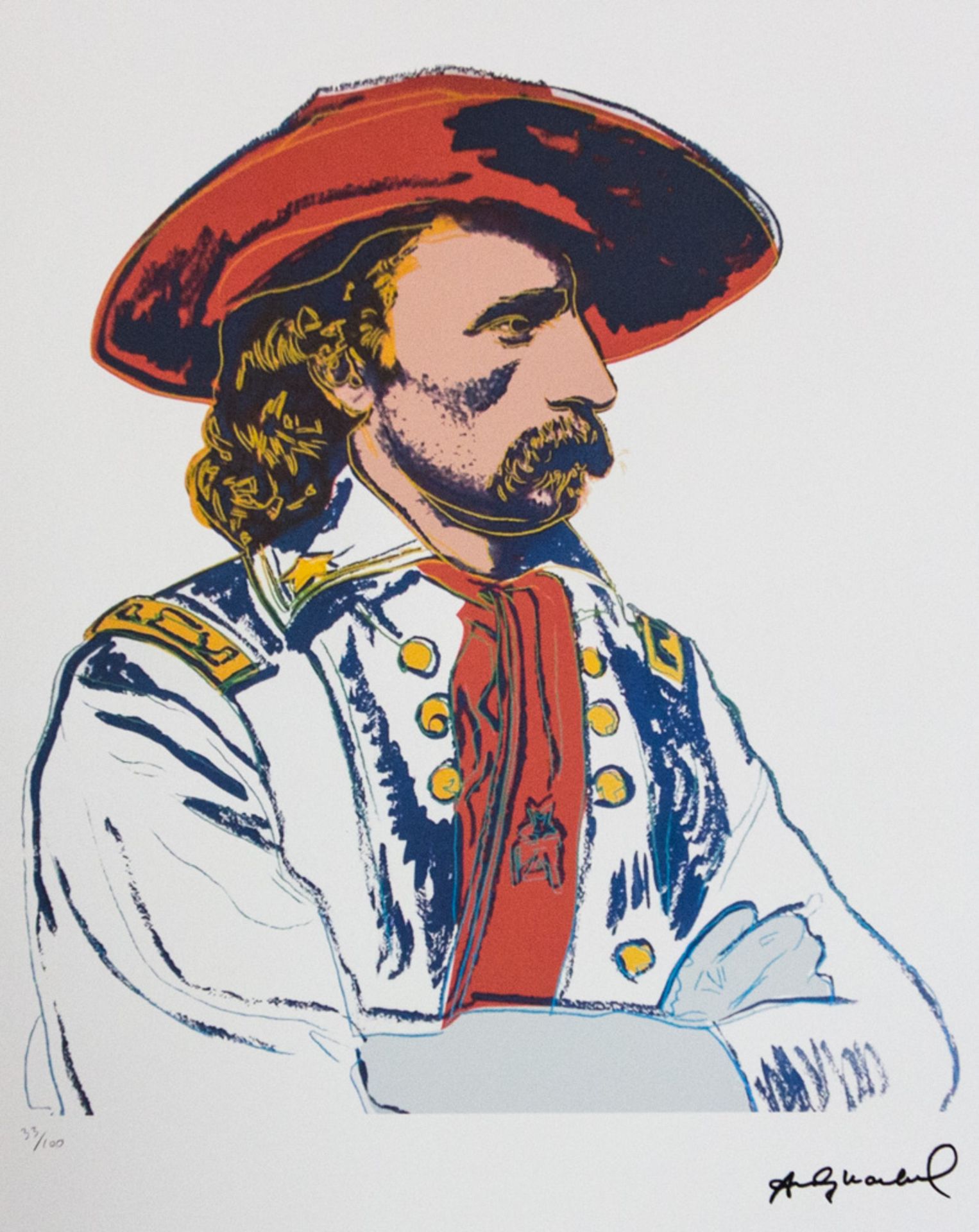 Andy Warhol 'General Custer'