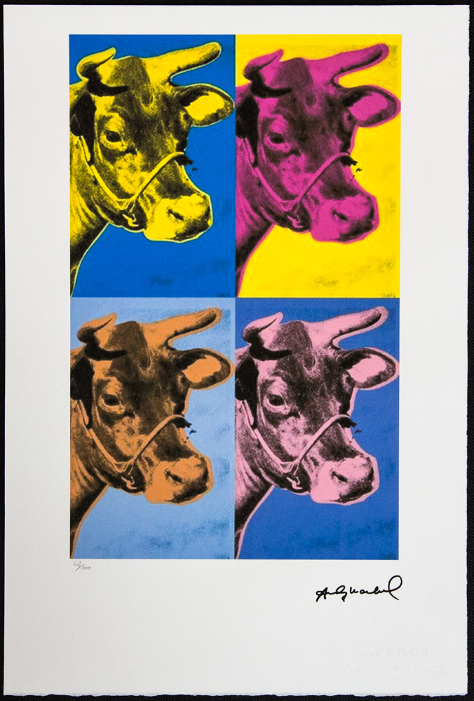 Andy Warhol 'Cow' - Image 2 of 6