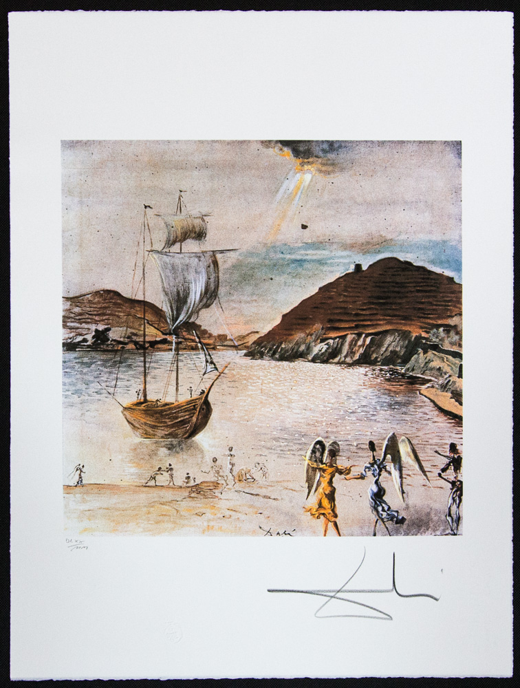 Salvador Dali 'Landscape of Portlligat' - Image 2 of 5