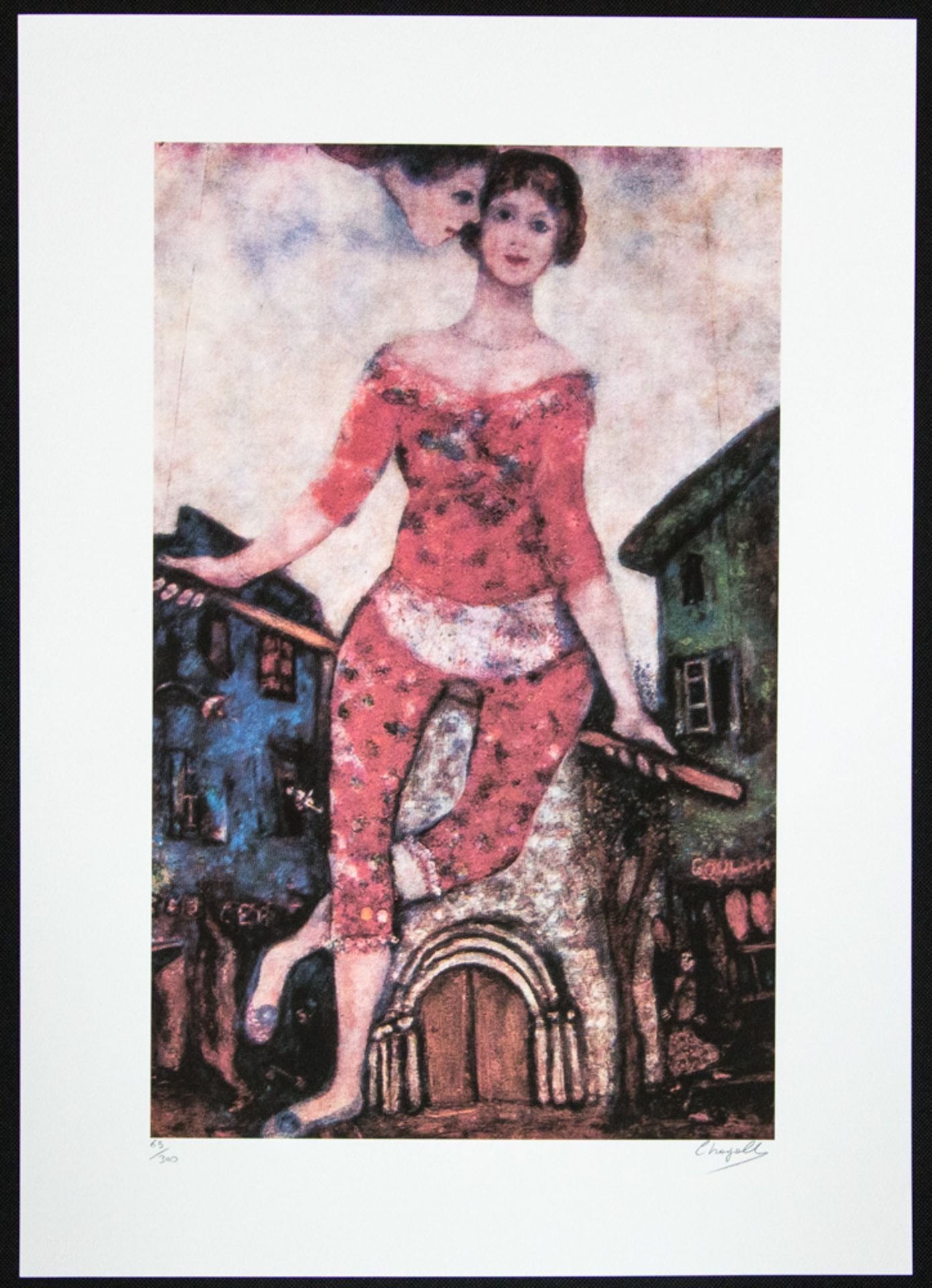 Marc Chagall 'The Acrobat' - Bild 2 aus 5