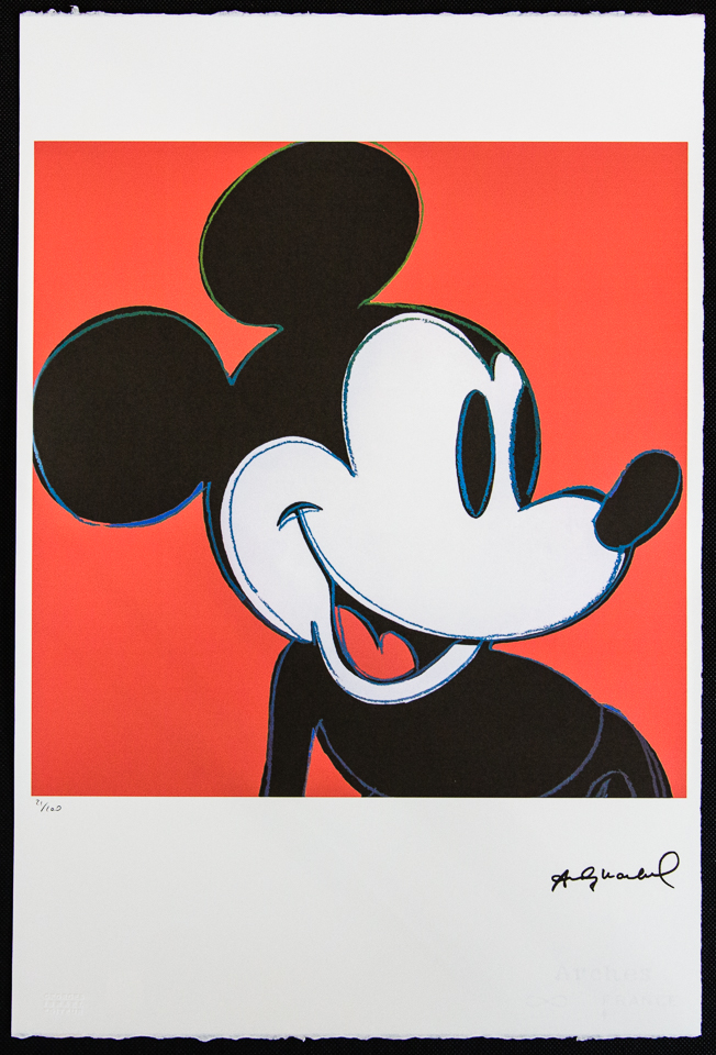 Andy Warhol 'Mickey Mouse'