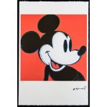 Andy Warhol 'Mickey Mouse'