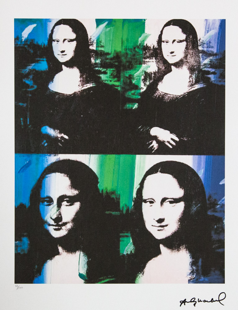 Andy Warhol 'Mona Lisa'