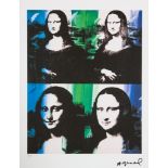 Andy Warhol 'Mona Lisa'