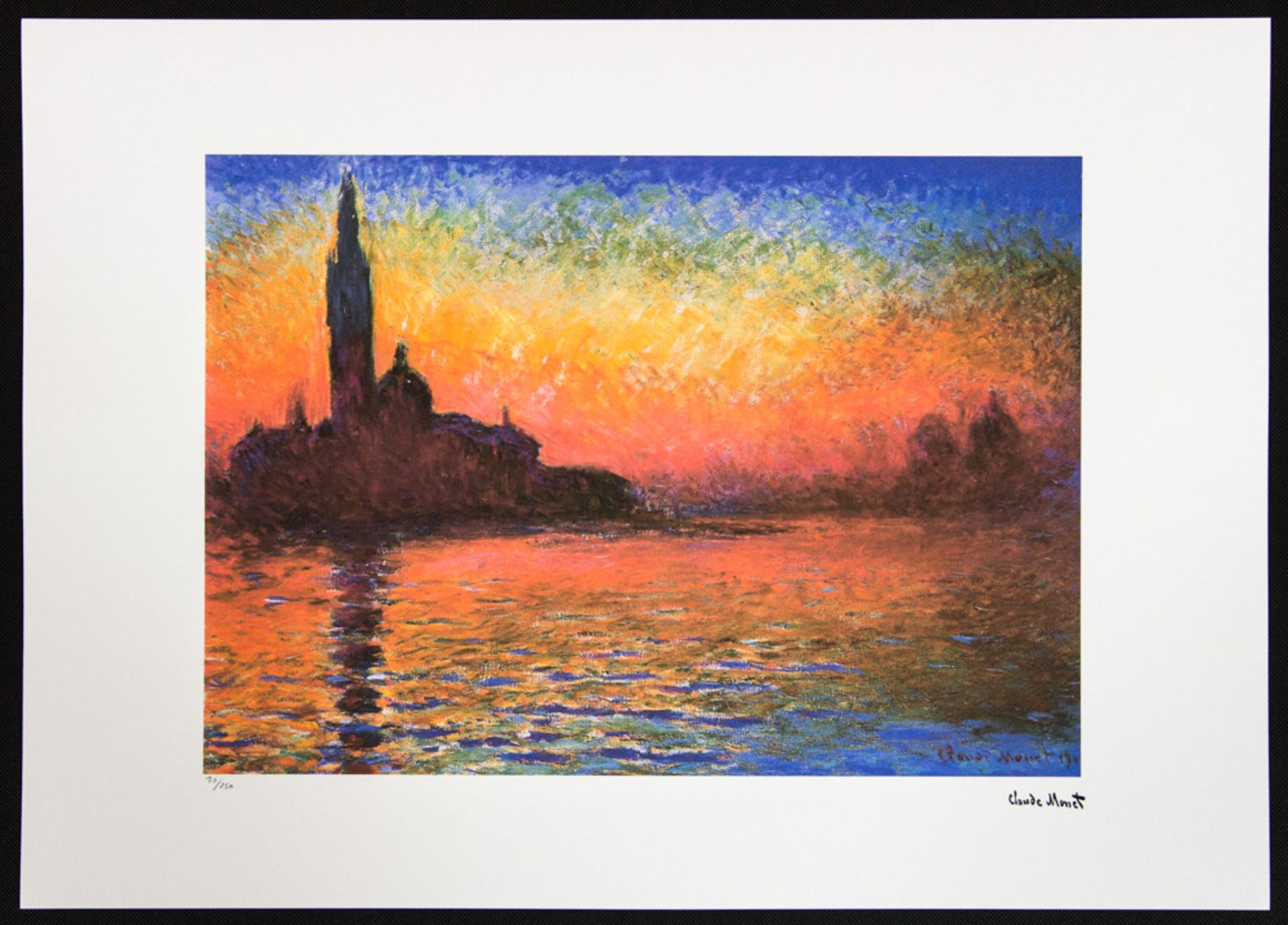 Claude Monet 'San Giorgio Maggiore at Dusk' - Image 2 of 5