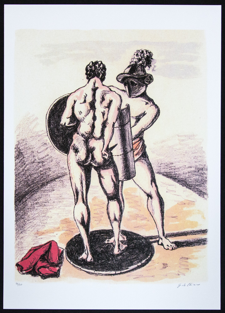 Giorgio De Chirico 'Gladiators' - Image 2 of 5