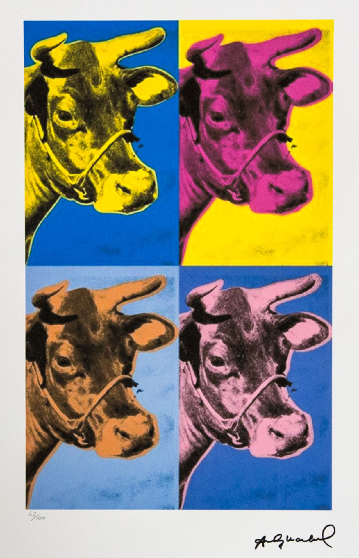 Andy Warhol 'Cow'