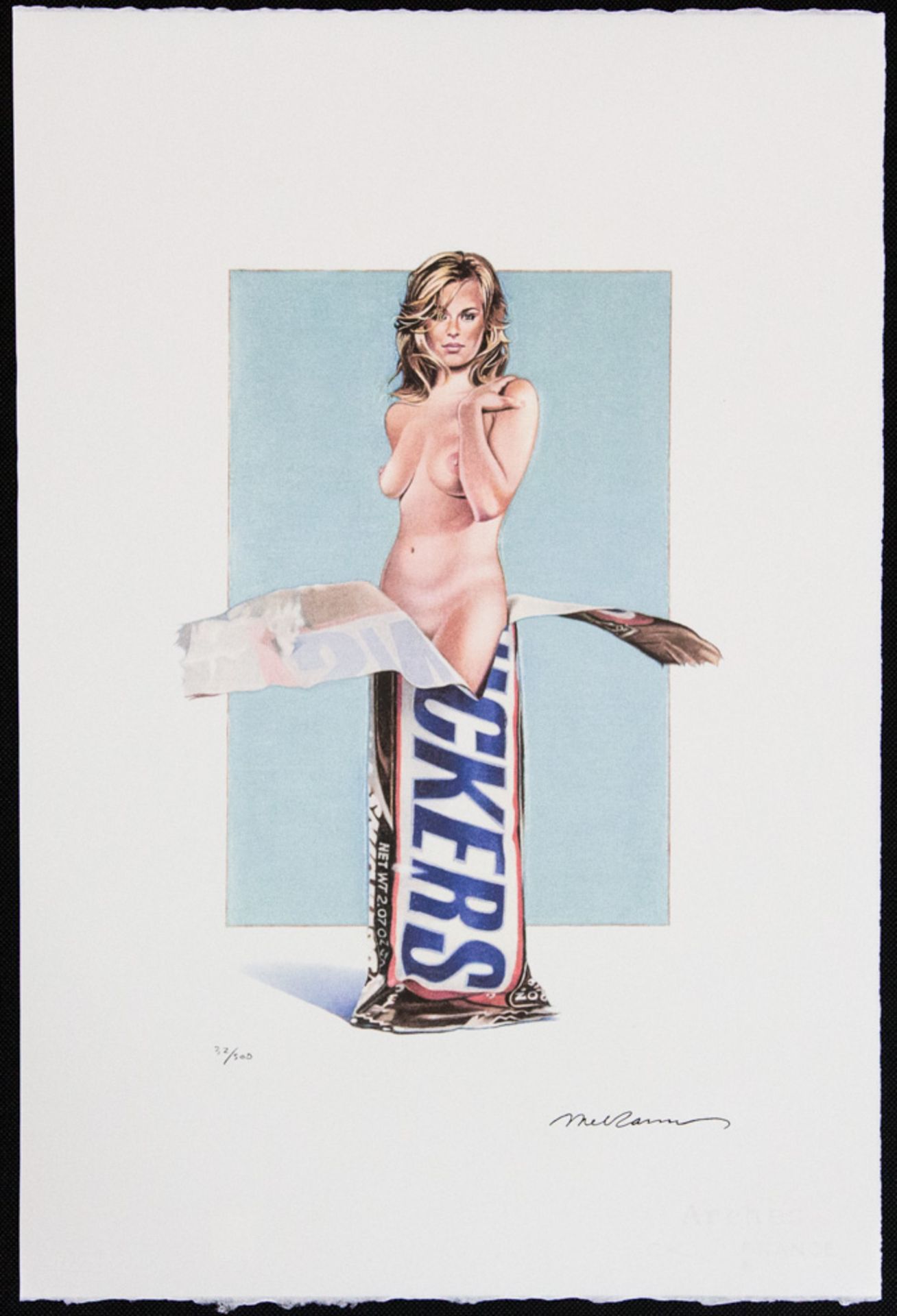 Mel Ramos 'Candy II - Snickers' - Bild 2 aus 5