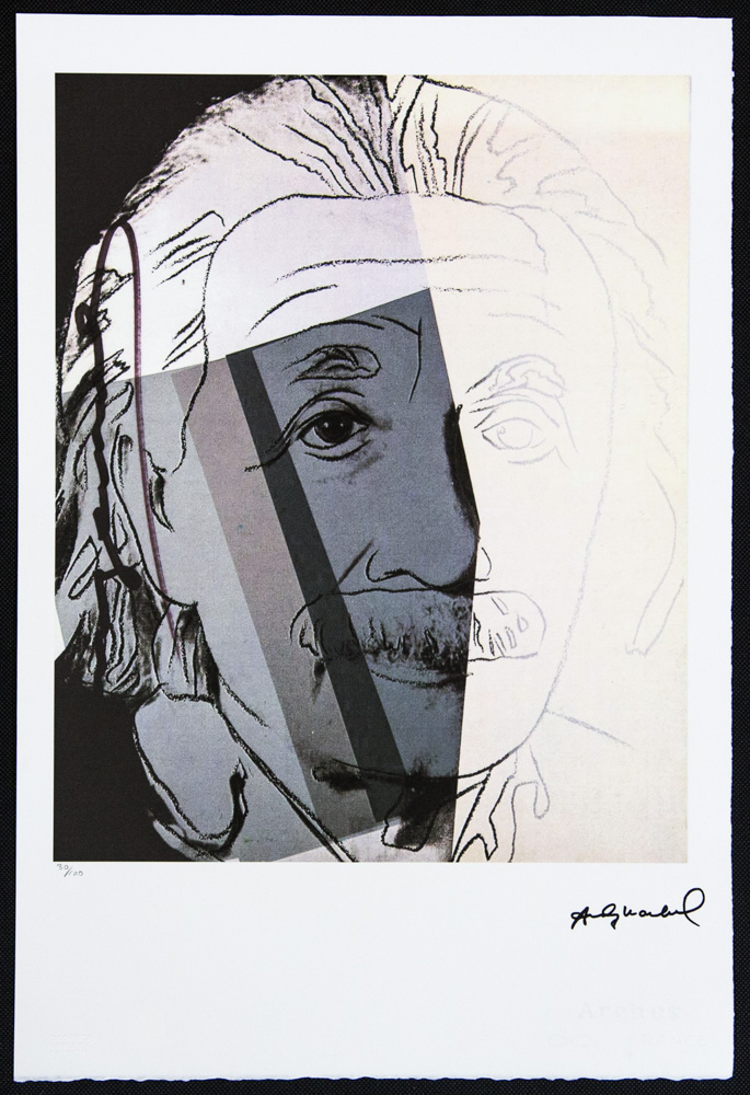 Andy Warhol 'Albert Einstein' - Image 2 of 6