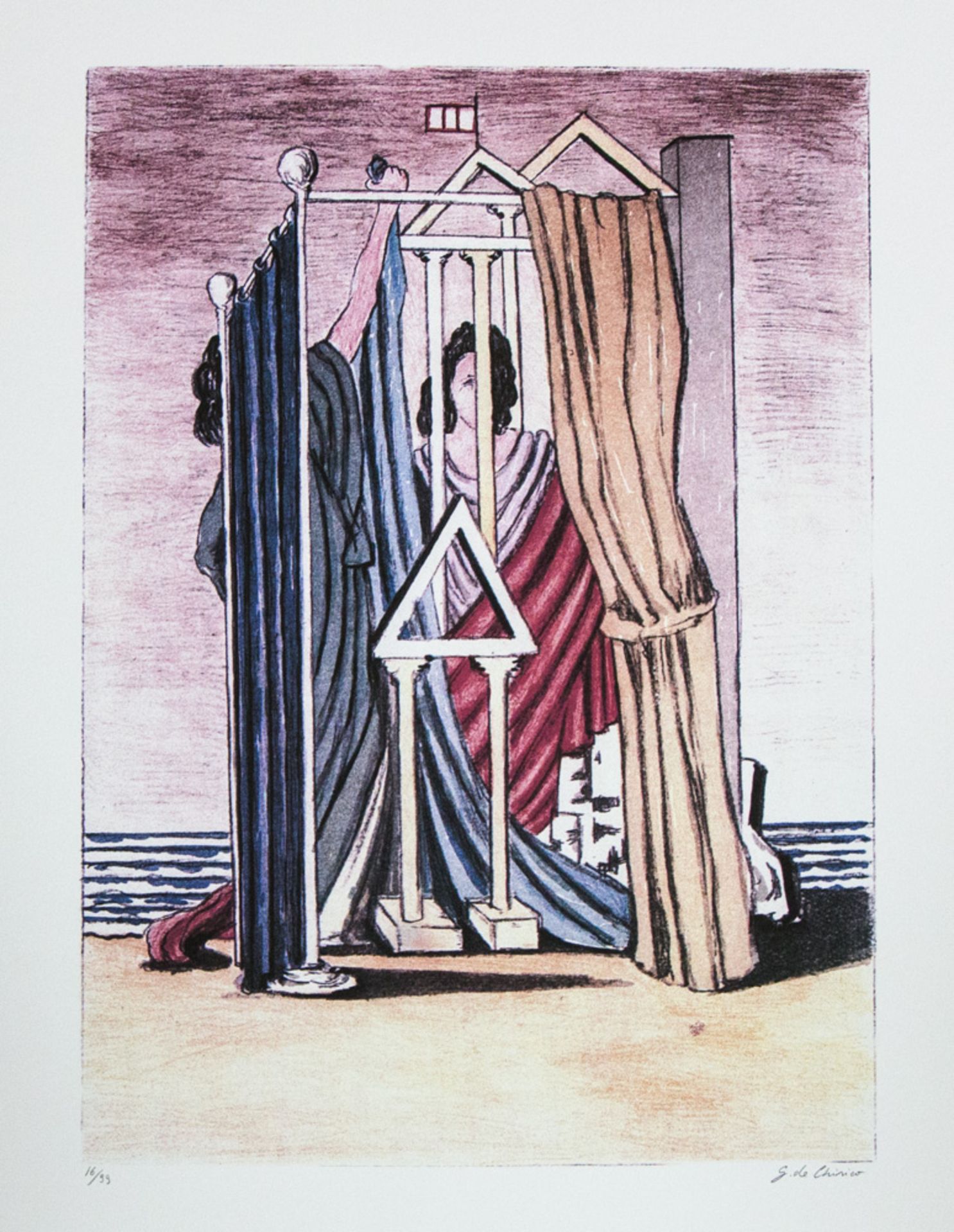 Giorgio De Chirico 'The Sibille'