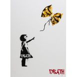 DEATH NYC SIGNED FINE ART PRINT W/COA 