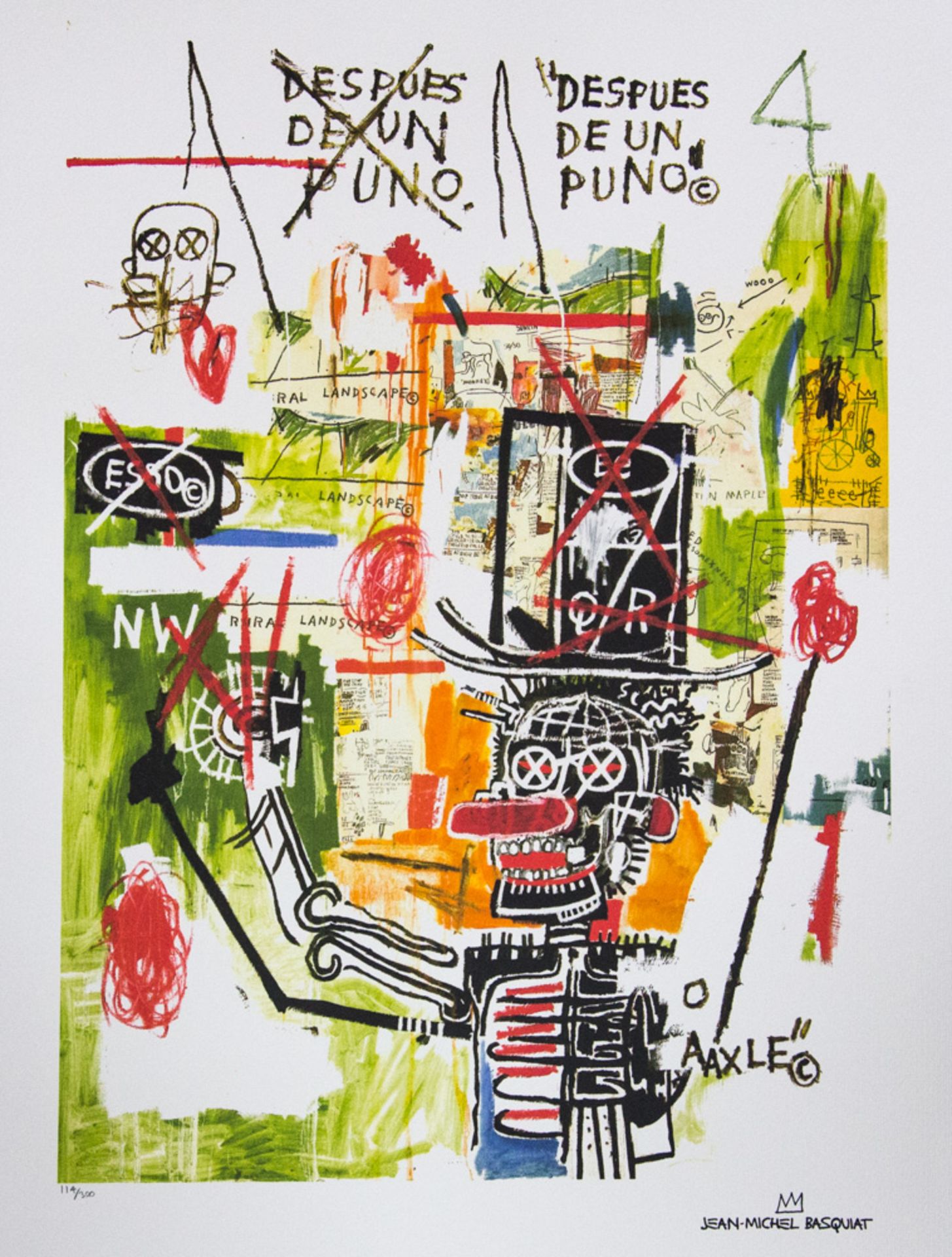 Jean-Michel Basquiat 'After Puno'