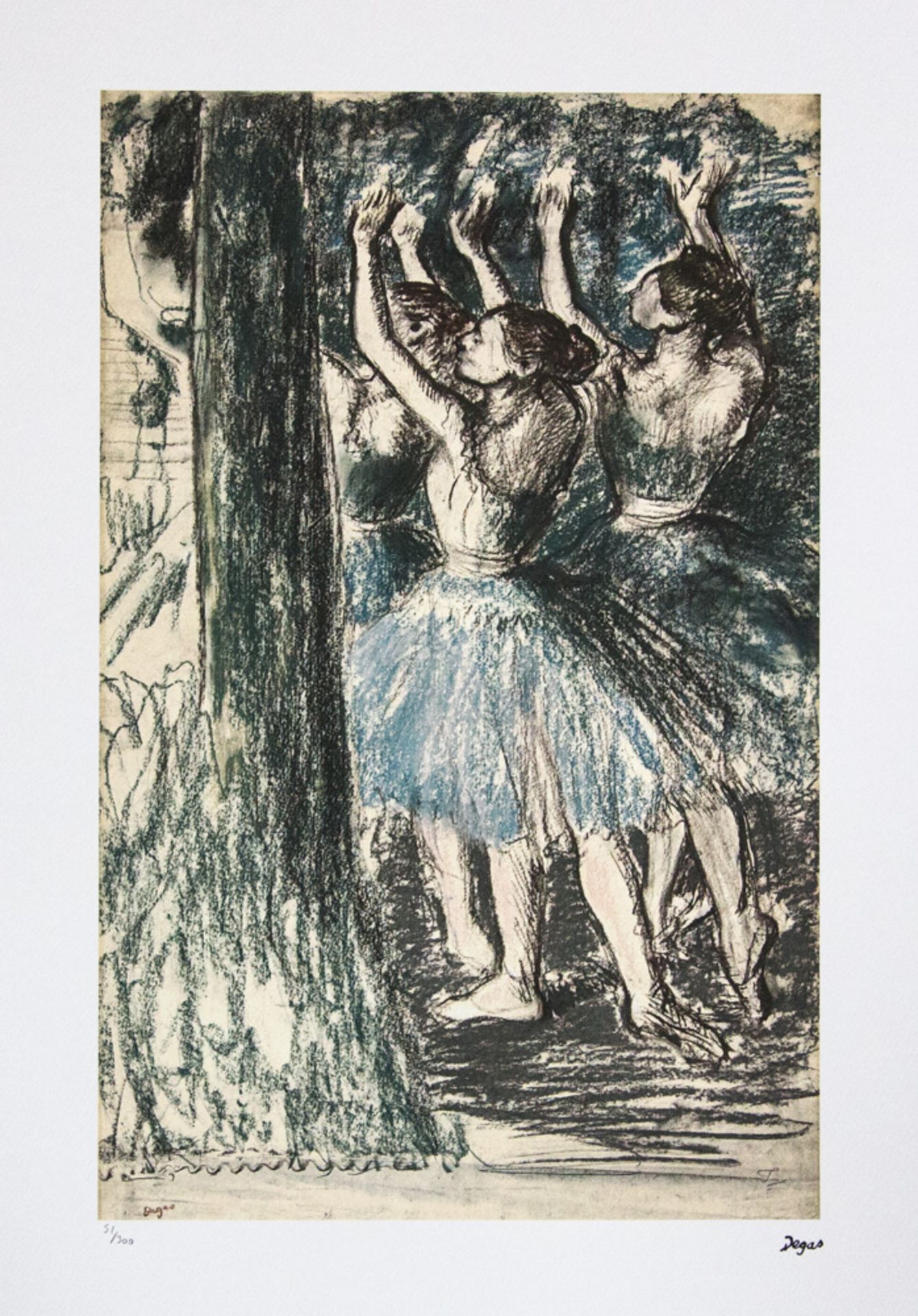 Edgar Degas 'Group of Dancers'