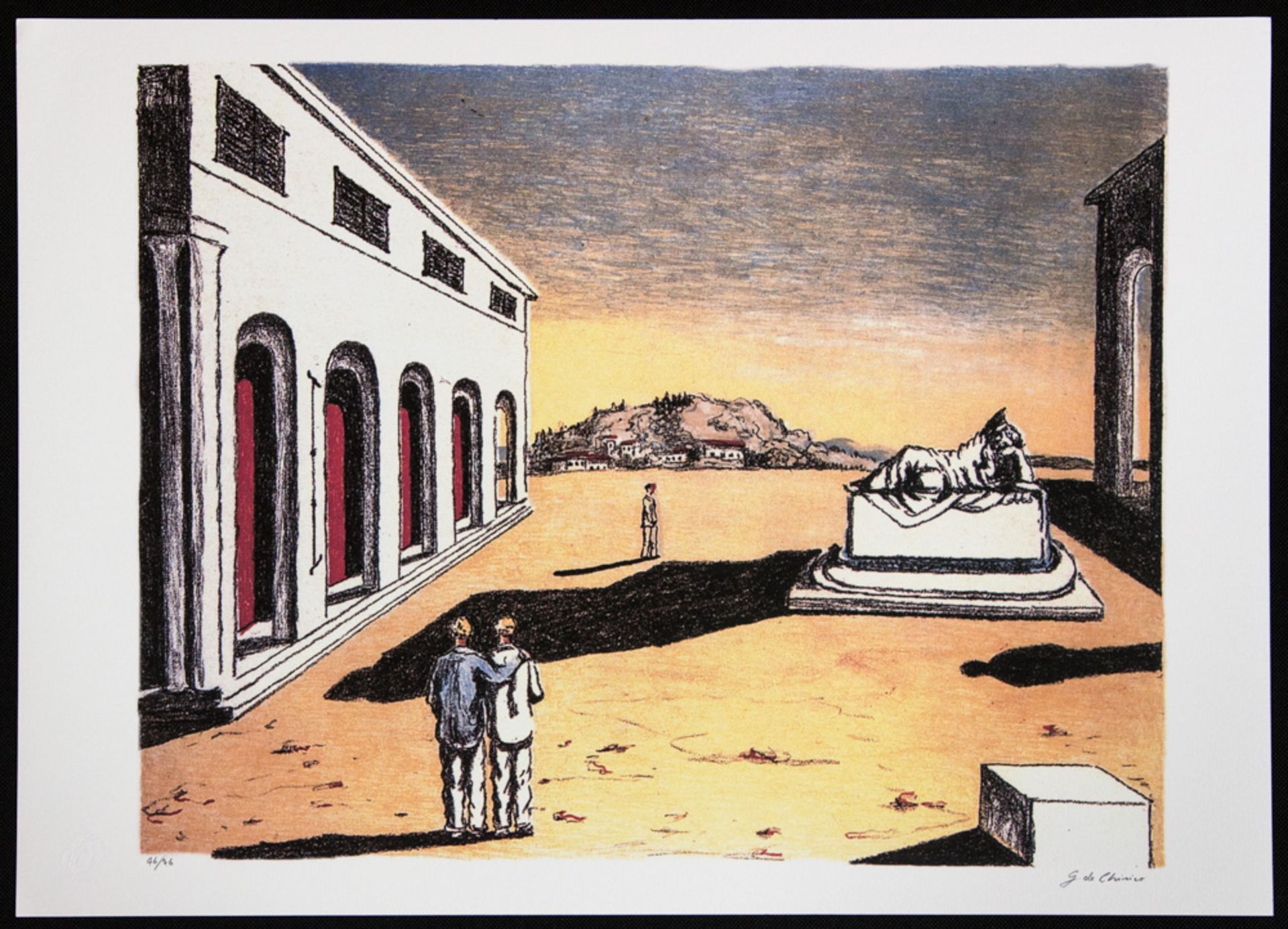 Giorgio De Chirico 'Melancholy of a Beautiful Day' - Image 2 of 5