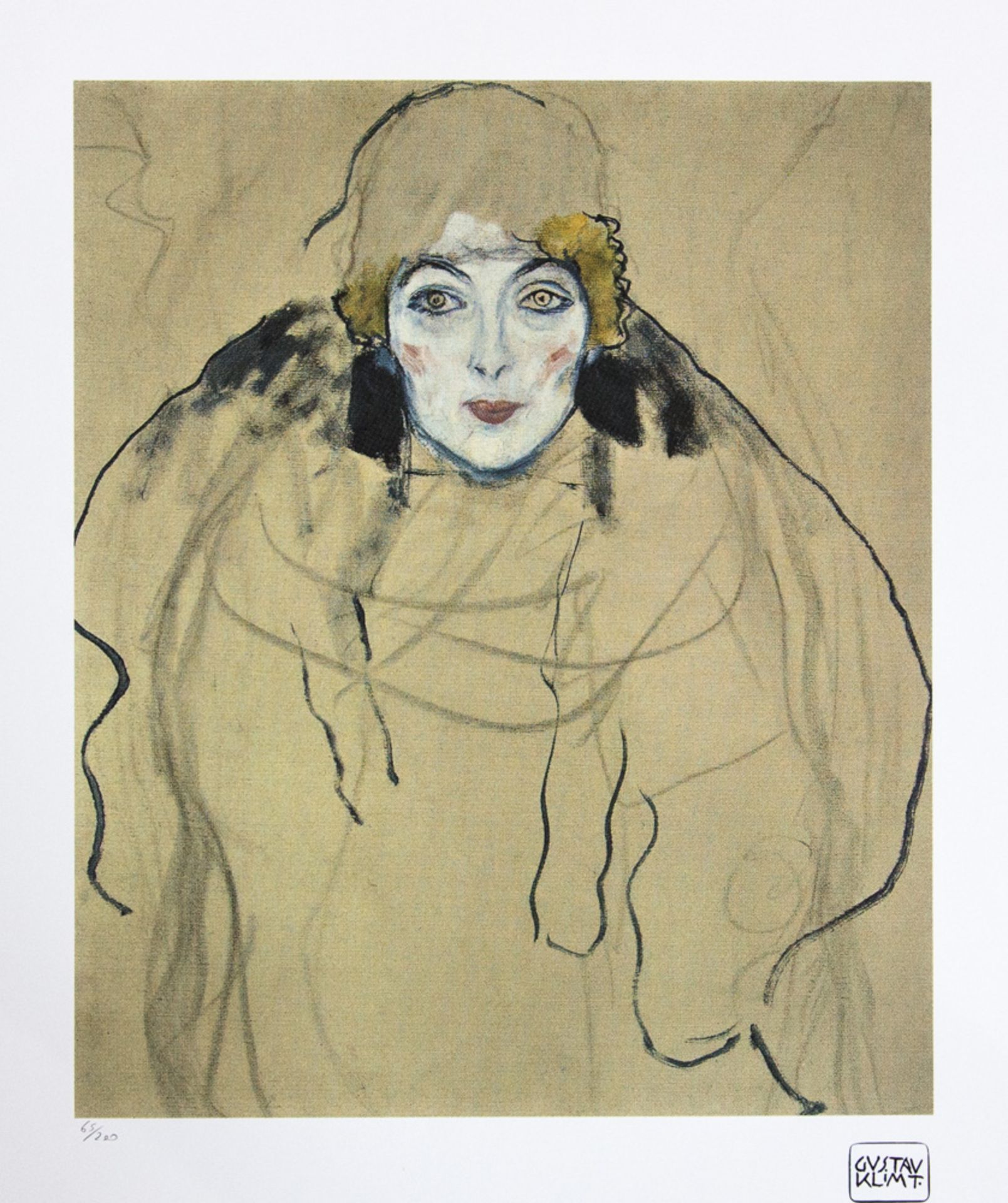 Gustav Klimt 'Portrait of a Lady'