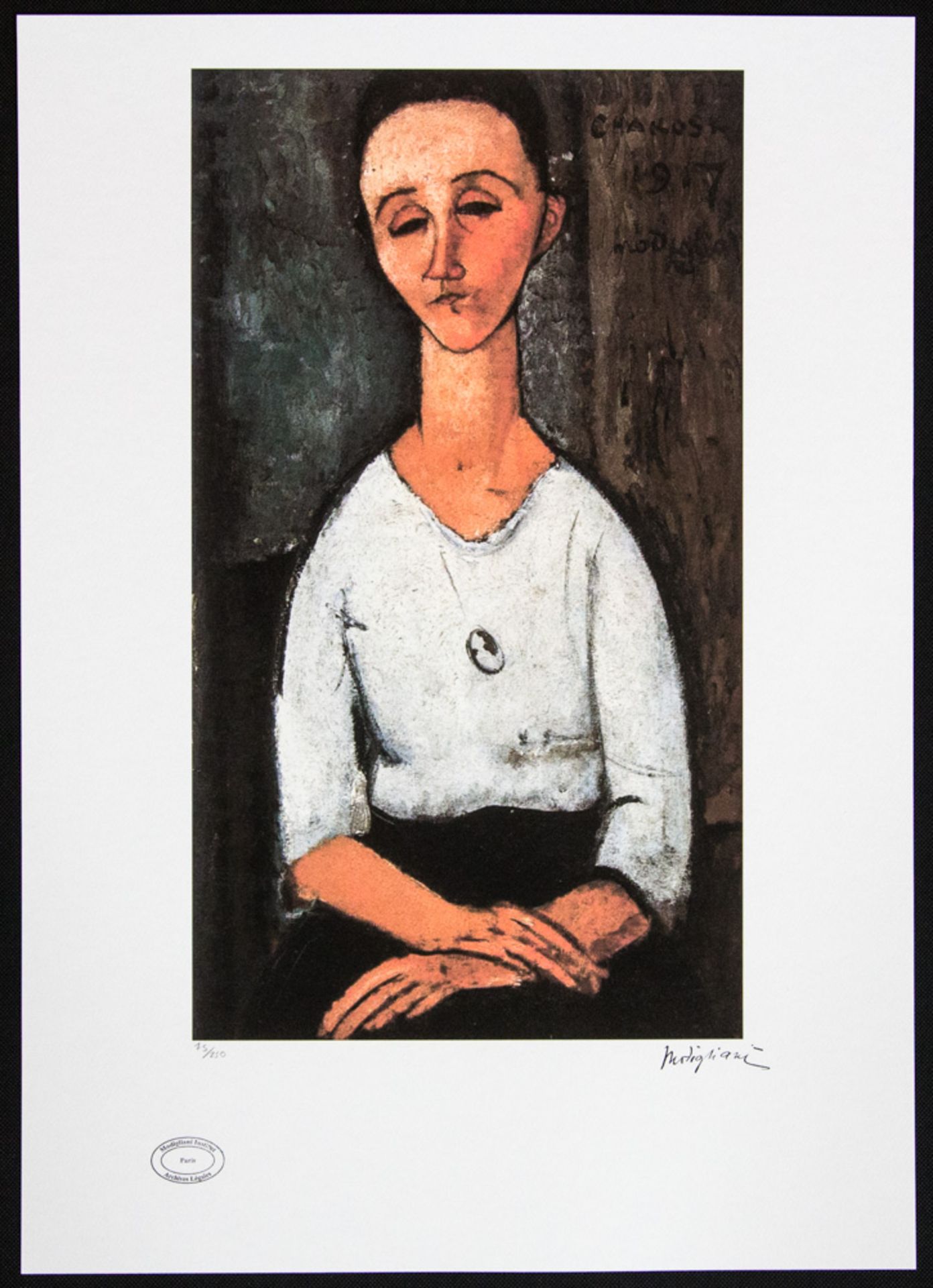 Amadeo Modigliani 'Lunia Czechowska' - Bild 2 aus 5