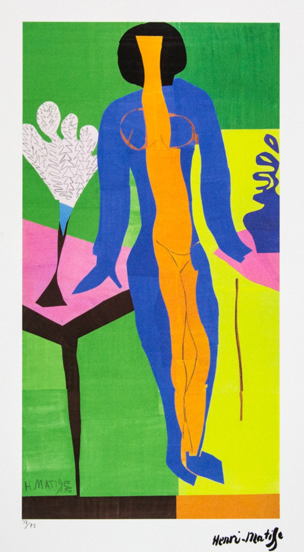 Henri Matisse 'Zulma'
