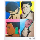 Andy Warhol 'Muhammad Ali'