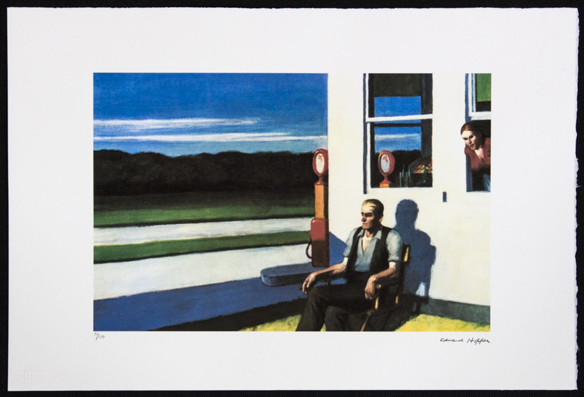Edward Hopper 'Four Lane Road' - Image 2 of 5
