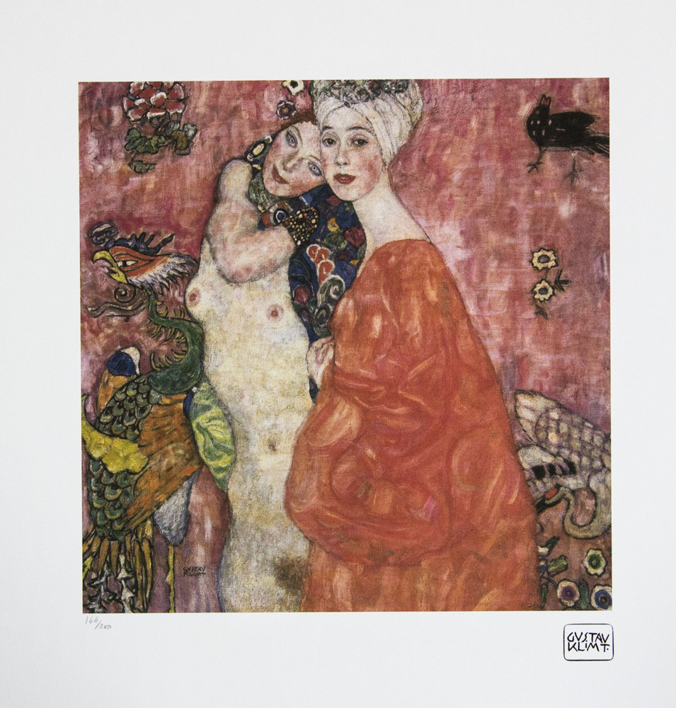 Gustav Klimt 'The Girlfriends'