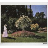 Claude Monet 'Lady In a Garden'