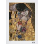 Gustav Klimt 'The Kiss'