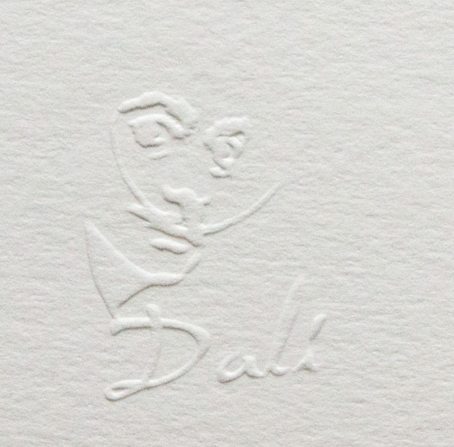 Salvador Dali "The Death Card" - Image 5 of 5