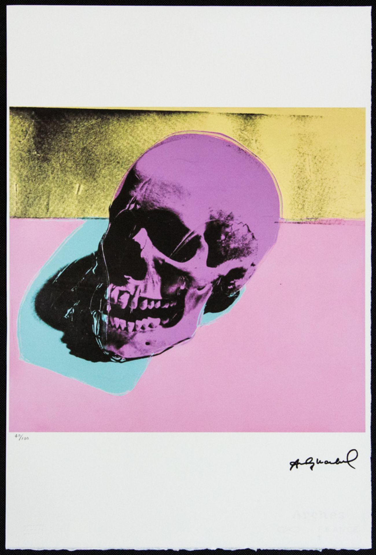 Andy Warhol 'Skull' - Image 2 of 6