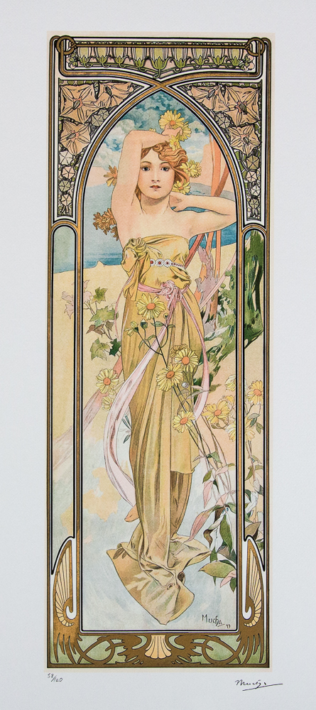 Alphonse Mucha 'Brightness of Day'