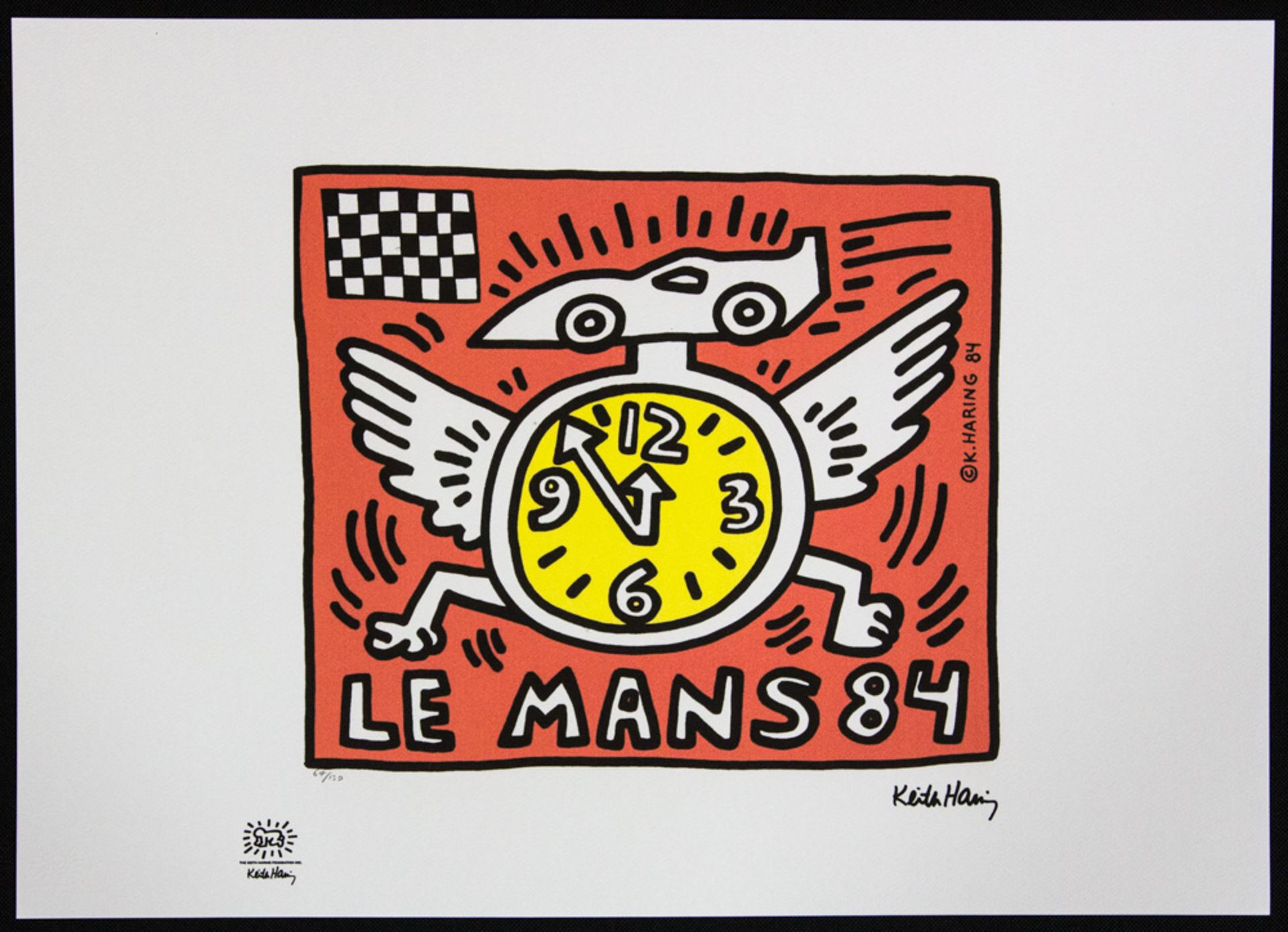 Keith Haring 'Le Mans 84' - Image 2 of 6