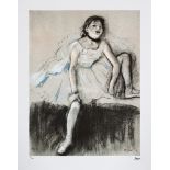 Edgar Degas 'Ballerina at Rest'