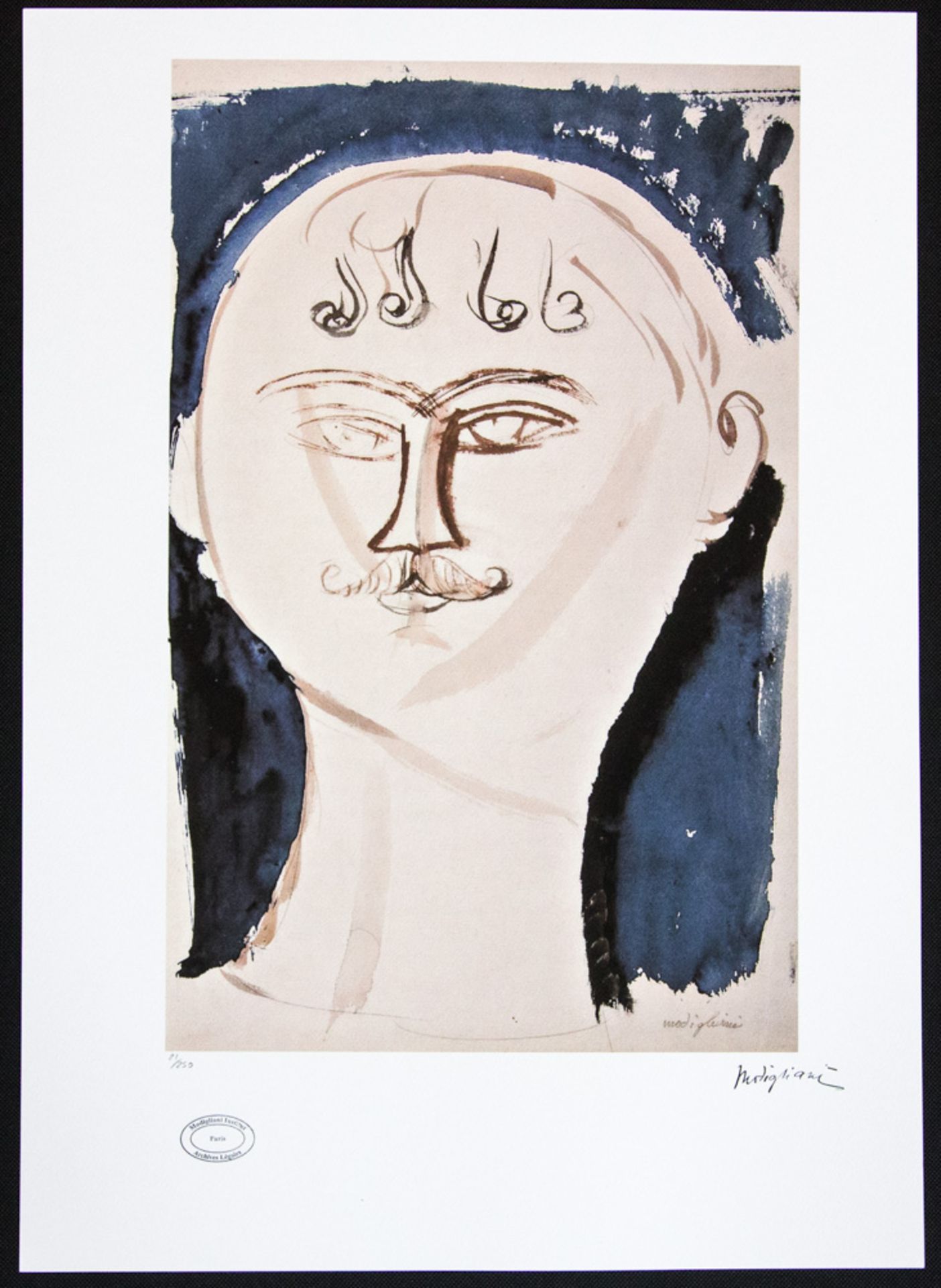 Amadeo Modigliani 'Portrait' - Image 2 of 5