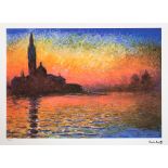 Claude Monet 'San Giorgio Maggiore at Dusk'
