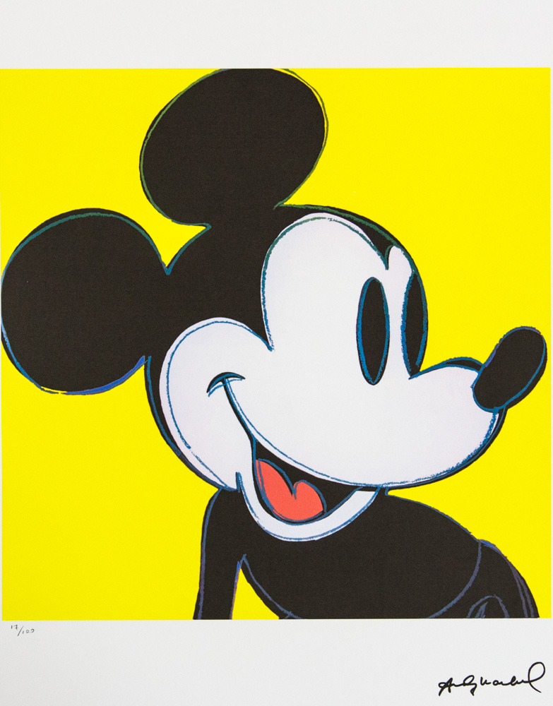 Andy Warhol 'Mickey Mouse'