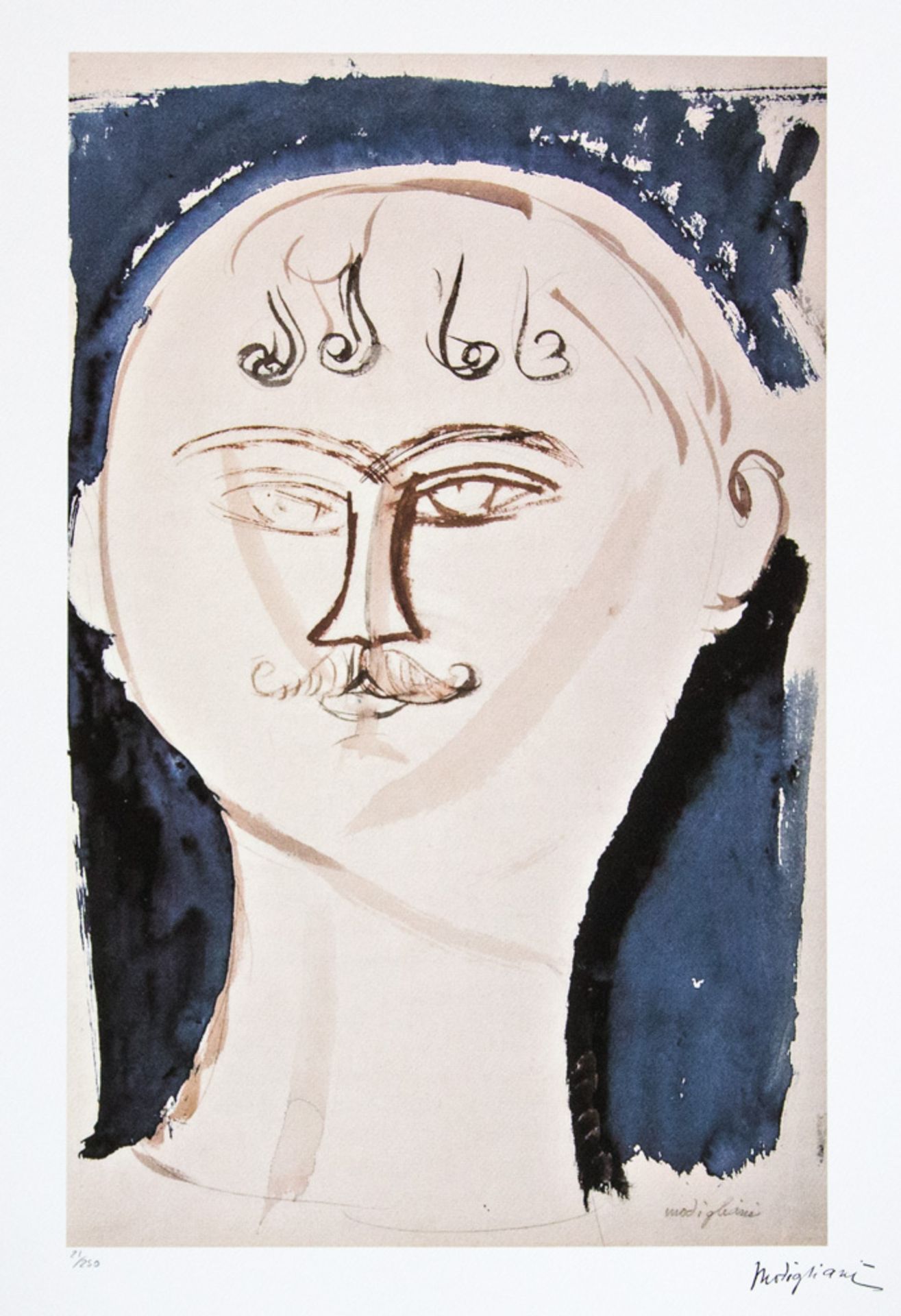 Amadeo Modigliani 'Portrait'