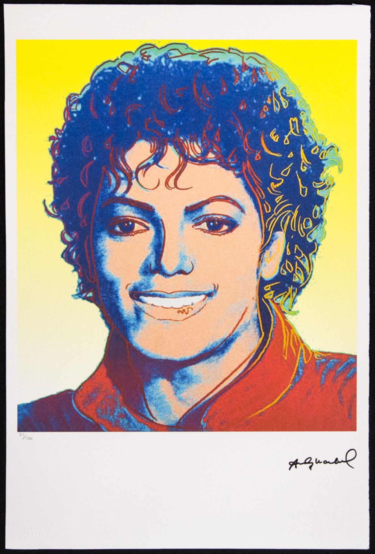 Andy Warhol 'Michael Jackson' - Image 2 of 6