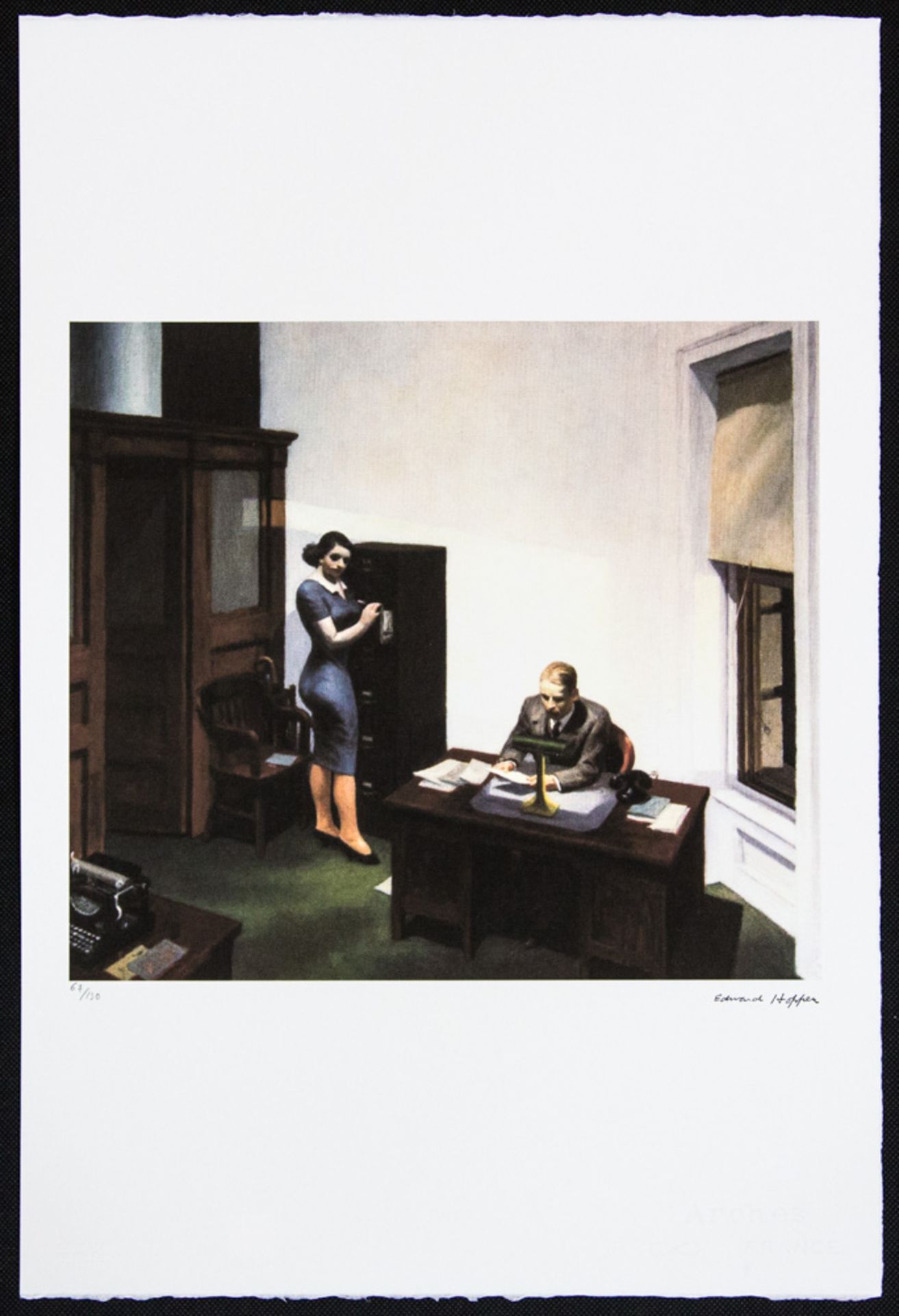 Edward Hopper 'Office at Night' - Bild 2 aus 5