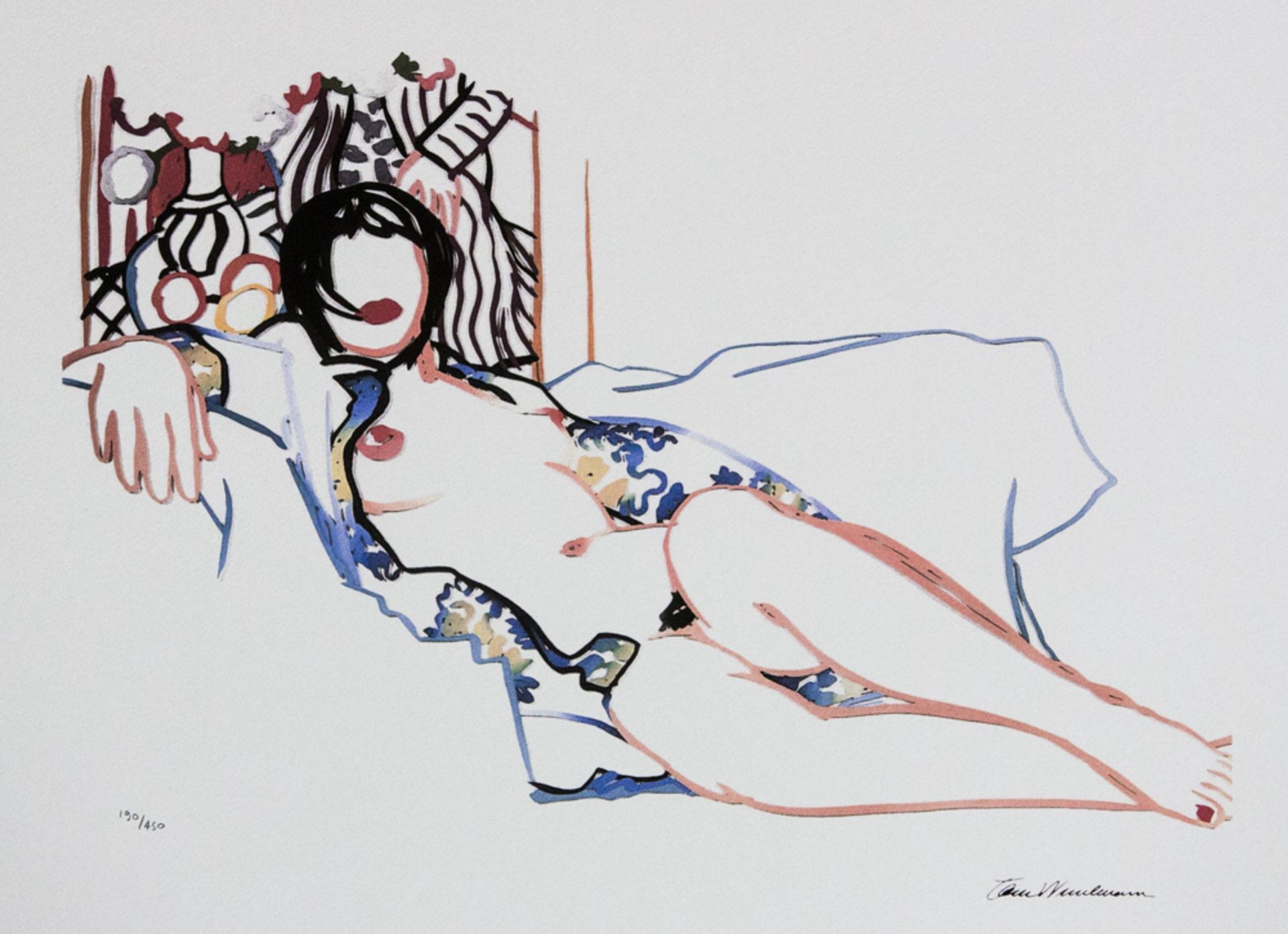 Tom Wesselmann 'Monica Nude with Matisse'