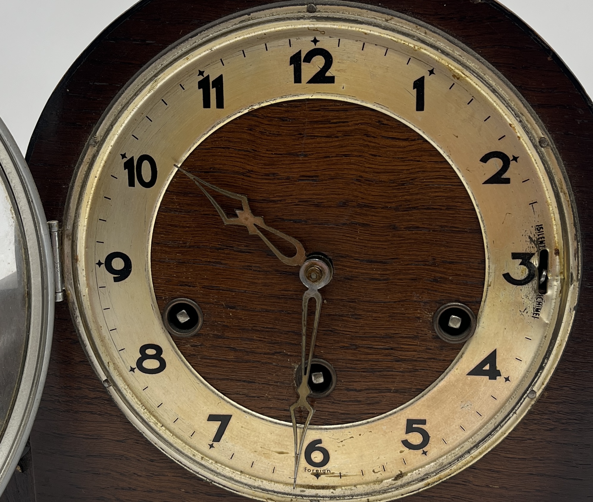 Three oak cased mantle clocks made by Perivale, Enfield etc. - Image 2 of 10